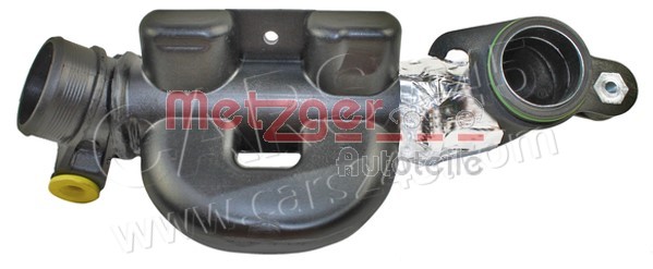Resonator, charge air cooling METZGER 2400412 2