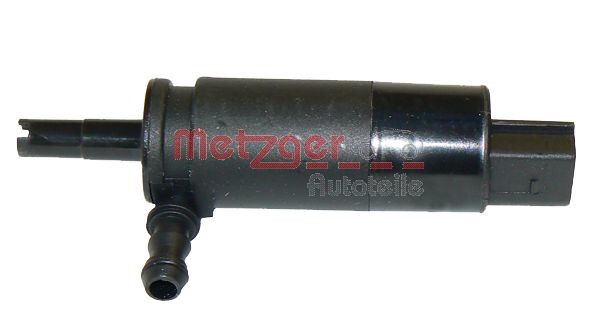 Washer Fluid Pump, headlight cleaning METZGER 2220023