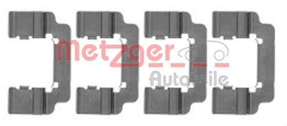 Accessory Kit, disc brake pad METZGER 109-1777