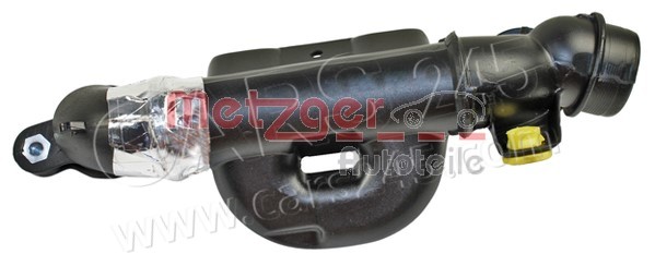 Resonator, charge air cooling METZGER 2400408