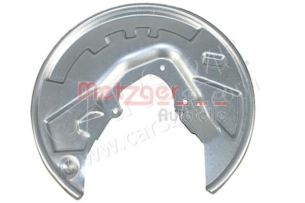Splash Panel, brake disc METZGER 6115263
