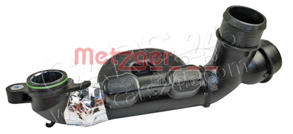 Resonator, charge air cooling METZGER 2400408 2