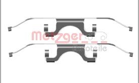 Accessory Kit, disc brake pad METZGER 109-1702