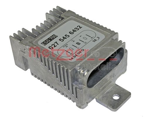 Control Unit, electric fan (engine cooling) METZGER 0917035