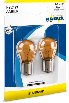 Bulb, direction indicator NARVA 176384000