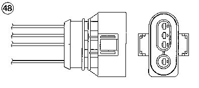 Lambda Sensor NGK 1950 2