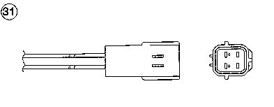 Lambda Sensor NGK 1338 2