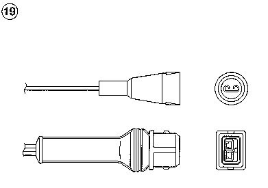 Lambda Sensor NGK 1898 2