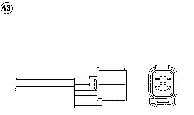 Lambda Sensor NGK 0062 2