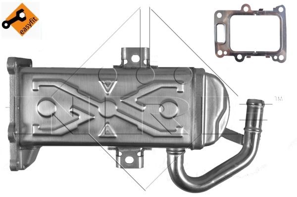 Cooler, exhaust gas recirculation NRF 48113