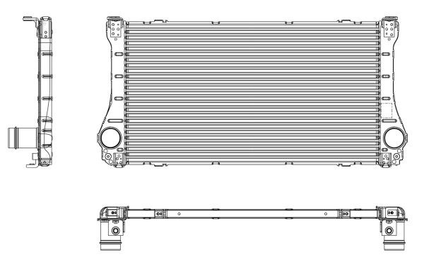 Charge Air Cooler NRF 30786 5