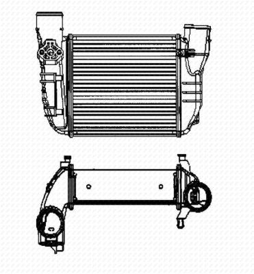 Charge Air Cooler NRF 30756 5