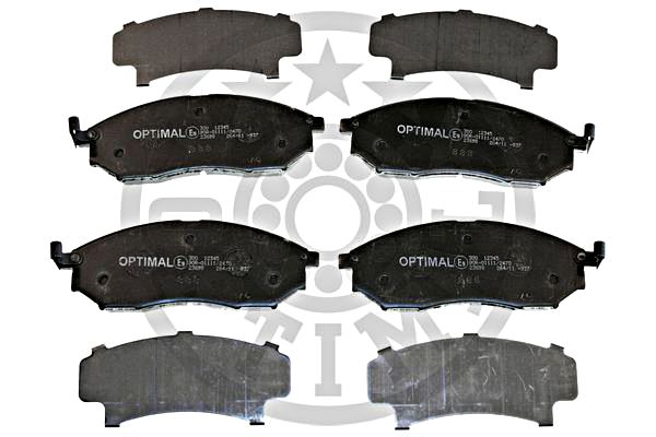 Brake Pad Set, disc brake OPTIMAL BP-12345