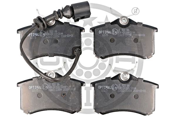 Brake Pad Set, disc brake OPTIMAL BP-12175