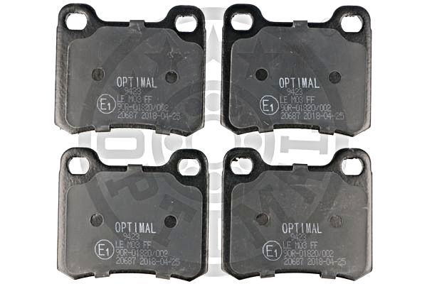 Brake Pad Set, disc brake OPTIMAL BP-09423