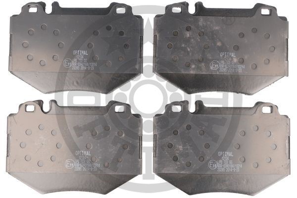 Brake Pad Set, disc brake OPTIMAL 12134