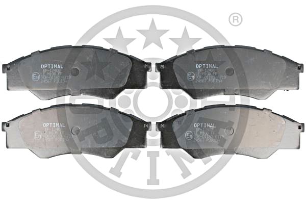Brake Pad Set, disc brake OPTIMAL BP-12408