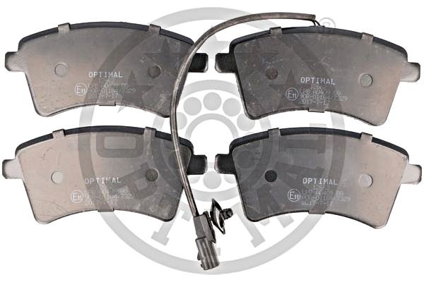 Brake Pad Set, disc brake OPTIMAL BP-12662