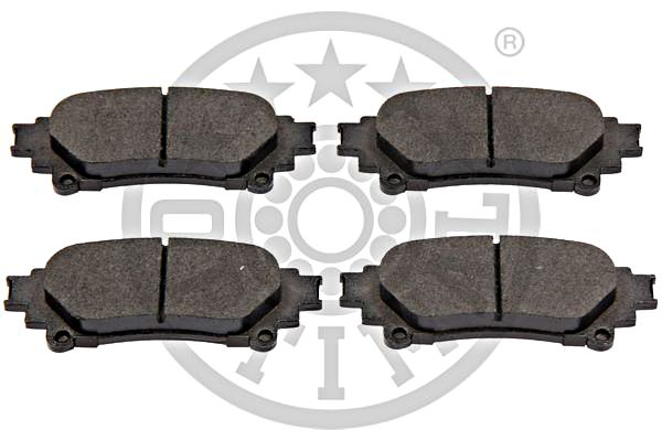 Brake Pad Set, disc brake OPTIMAL BP-12729 2