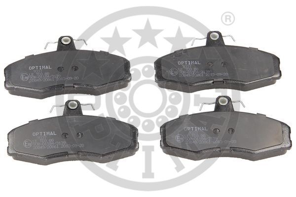 Brake Pad Set, disc brake OPTIMAL 9337