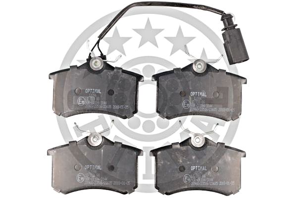 Brake Pad Set, disc brake OPTIMAL BP-12096