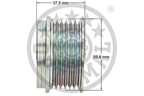 Alternator Freewheel Clutch OPTIMAL F5-1032 3