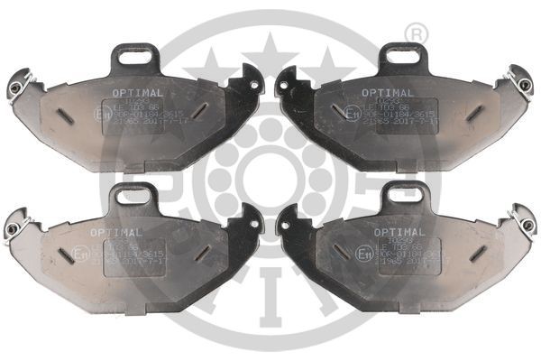 Brake Pad Set, disc brake OPTIMAL 10293