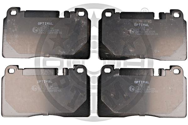 Brake Pad Set, disc brake OPTIMAL BP-12619