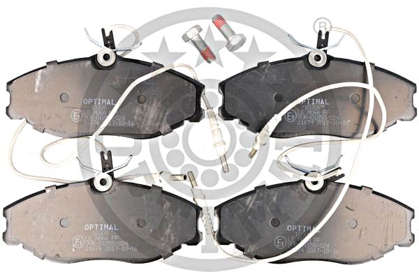 Brake Pad Set, disc brake OPTIMAL BP-10309
