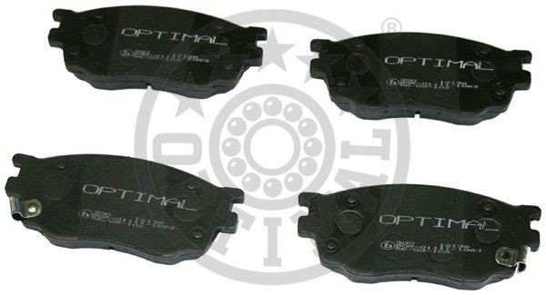 Brake Pad Set, disc brake OPTIMAL 12136