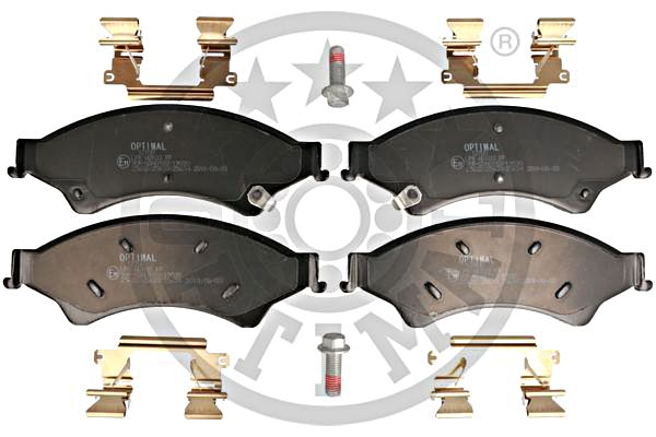Brake Pad Set, disc brake OPTIMAL BP-12700