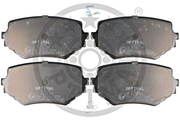 Brake Pad Set, disc brake OPTIMAL BP-10079