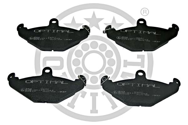 Brake Pad Set, disc brake OPTIMAL BP-09697