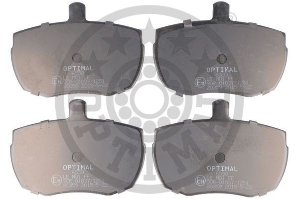 Brake Pad Set, disc brake OPTIMAL BP-06550