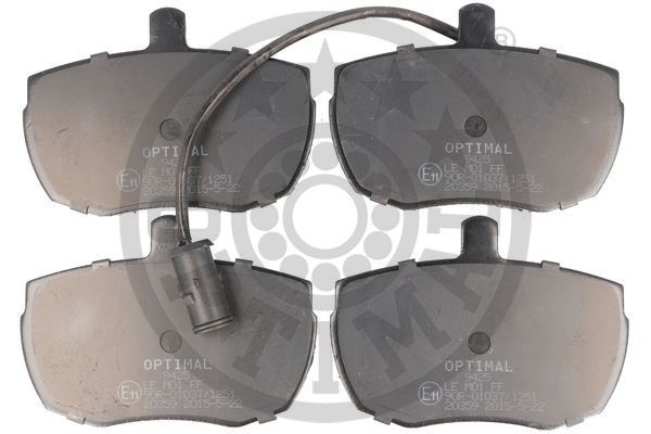 Brake Pad Set, disc brake OPTIMAL 9425