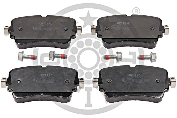Brake Pad Set, disc brake OPTIMAL BP-12670