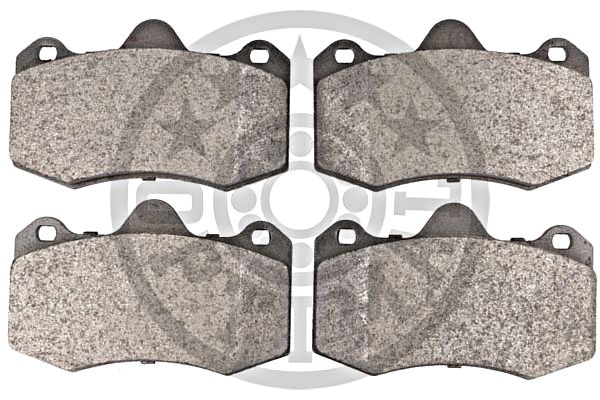 Brake Pad Set, disc brake OPTIMAL BP-12585 2