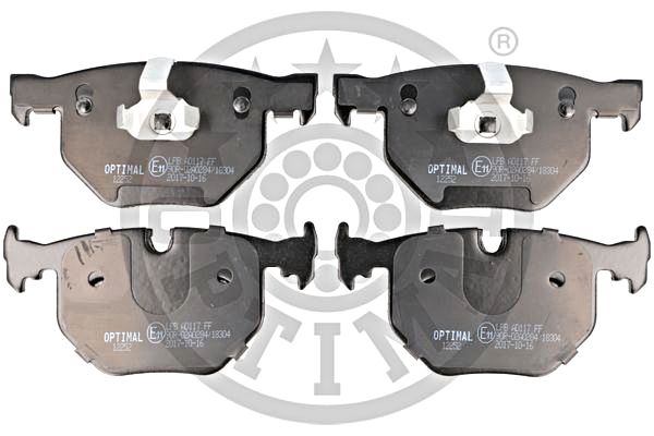 Brake Pad Set, disc brake OPTIMAL BP-12252