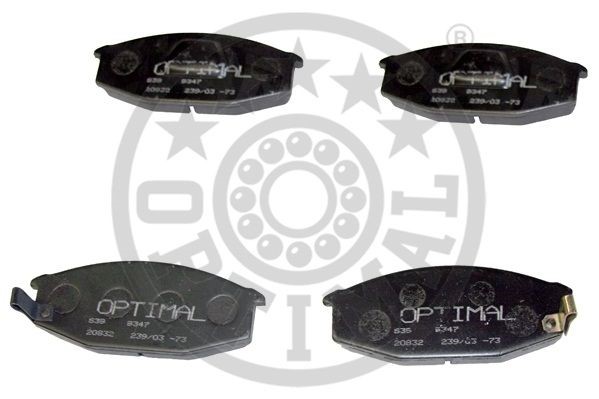 Brake Pad Set, disc brake OPTIMAL 9347