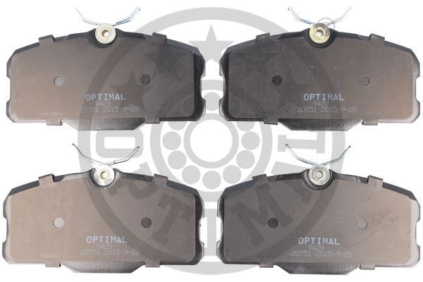 Brake Pad Set, disc brake OPTIMAL BP-09429