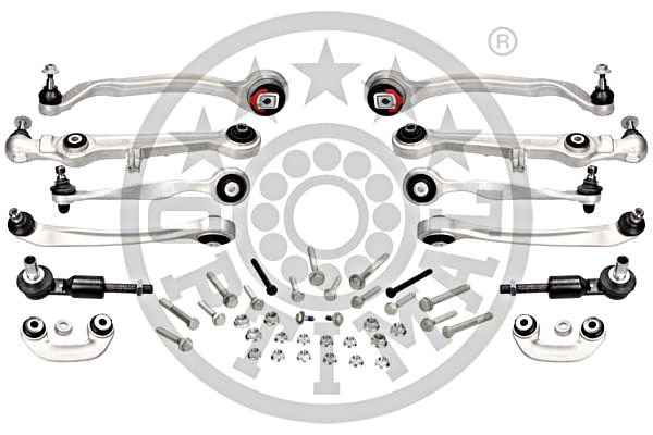 Control/Trailing Arm Kit, wheel suspension OPTIMAL G8-569