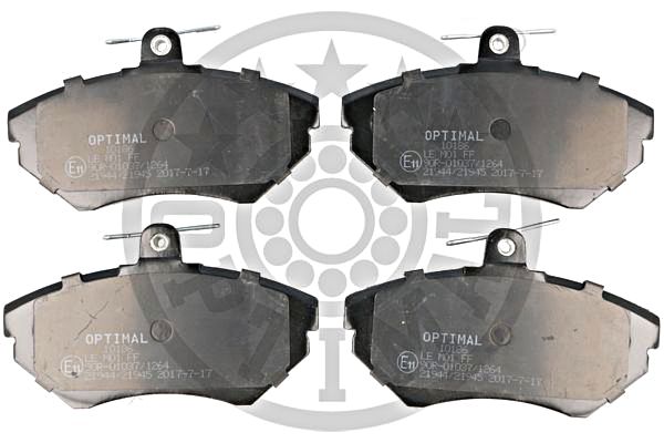 Brake Pad Set, disc brake OPTIMAL BP-10186