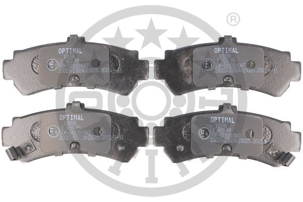 Brake Pad Set, disc brake OPTIMAL BP-10098