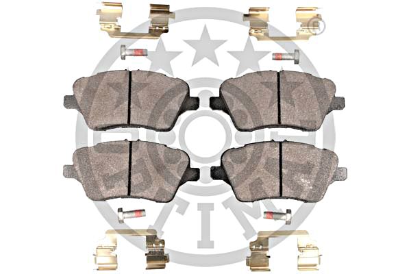 Brake Pad Set, disc brake OPTIMAL BP-12632 2