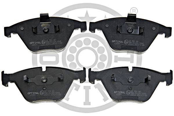 Brake Pad Set, disc brake OPTIMAL BP-12509