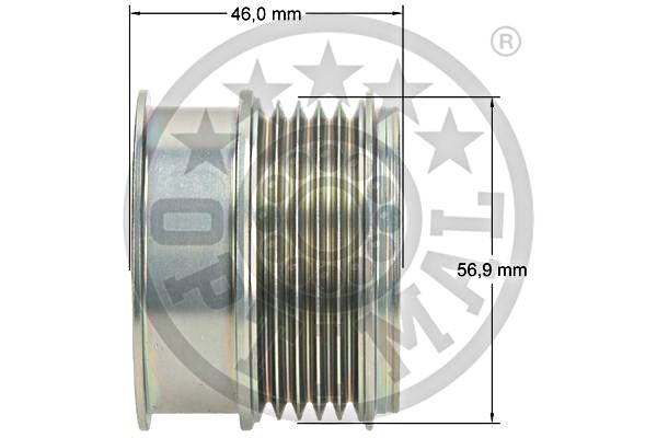 Alternator Freewheel Clutch OPTIMAL F5-1100 3