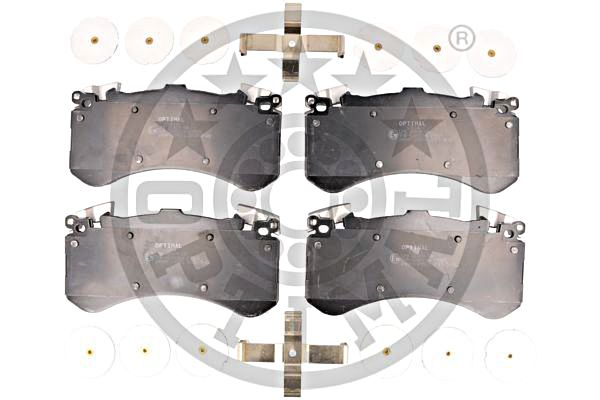 Brake Pad Set, disc brake OPTIMAL BP-12614