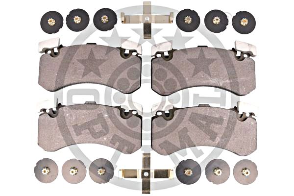 Brake Pad Set, disc brake OPTIMAL BP-12614 2