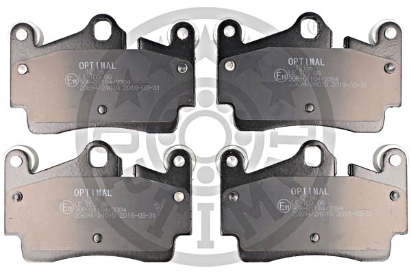 Brake Pad Set, disc brake OPTIMAL BP-12186