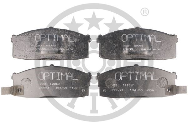 Brake Pad Set, disc brake OPTIMAL 12052